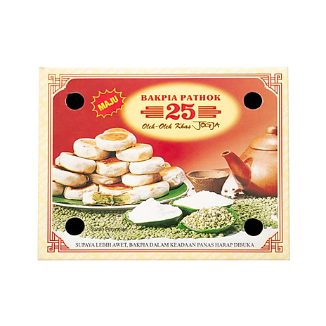 Bakpia 25 Semi Kering Cokelat