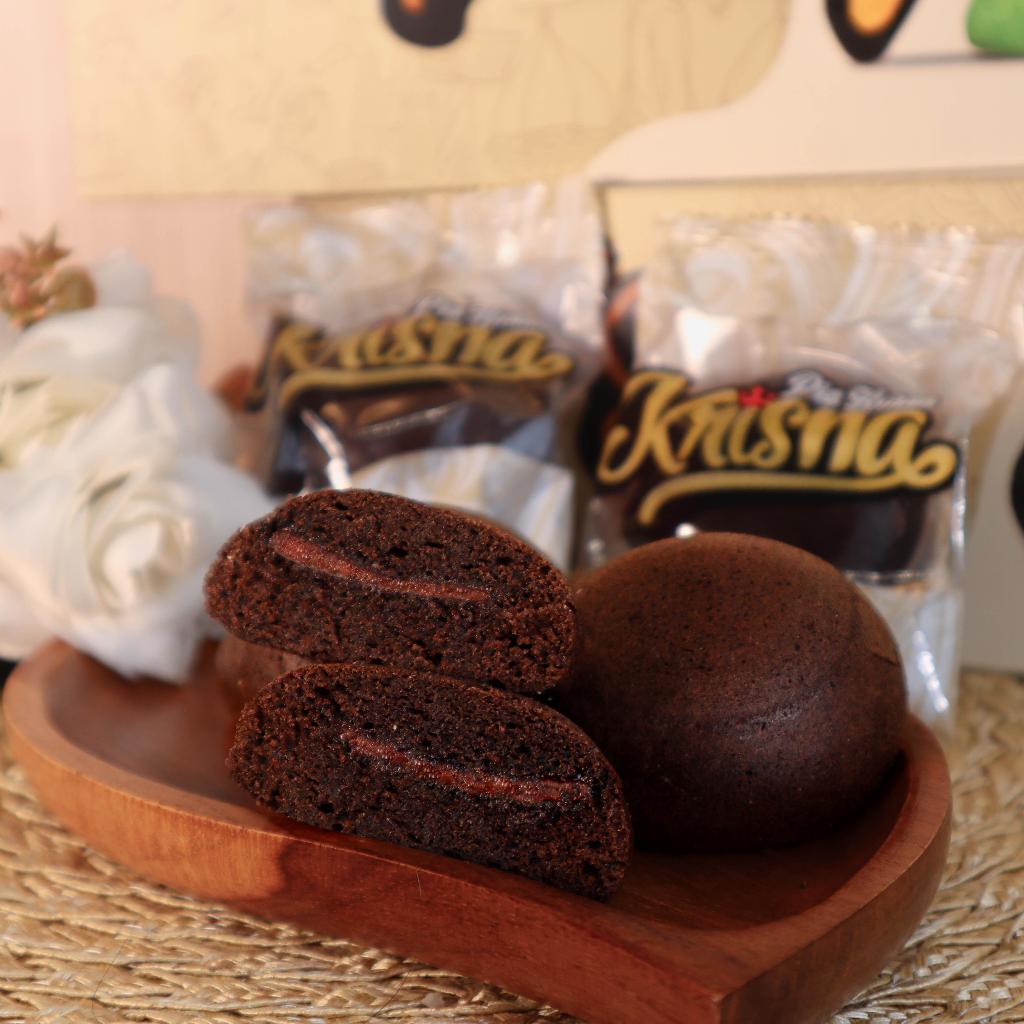 Pia Kukus Krisna Brownies Coklat isi 6
