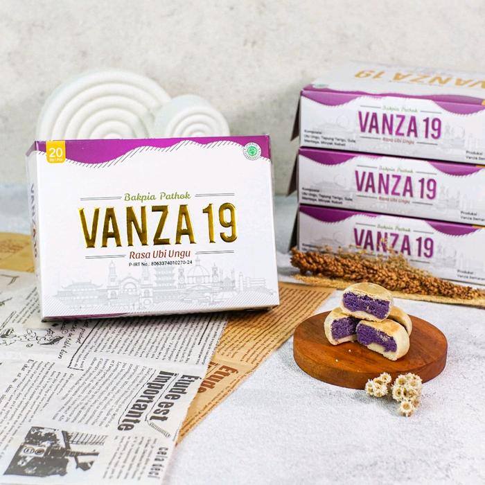 Bakpia Vanza 19 Ubi Ungu