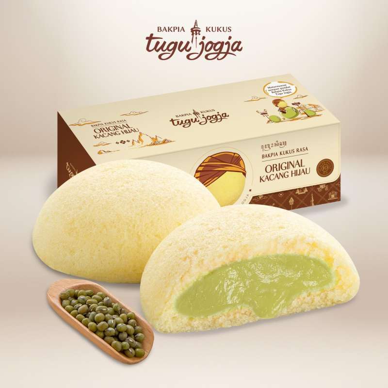 Bakpia Kukus Original Kacang Hijau