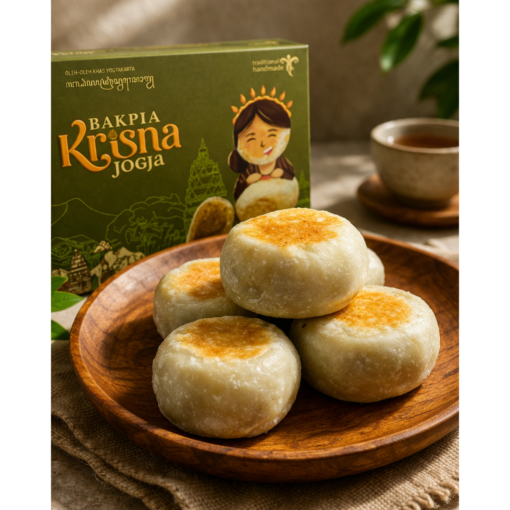 Bakpia Basah Krisna Kacang Hijau isi 15