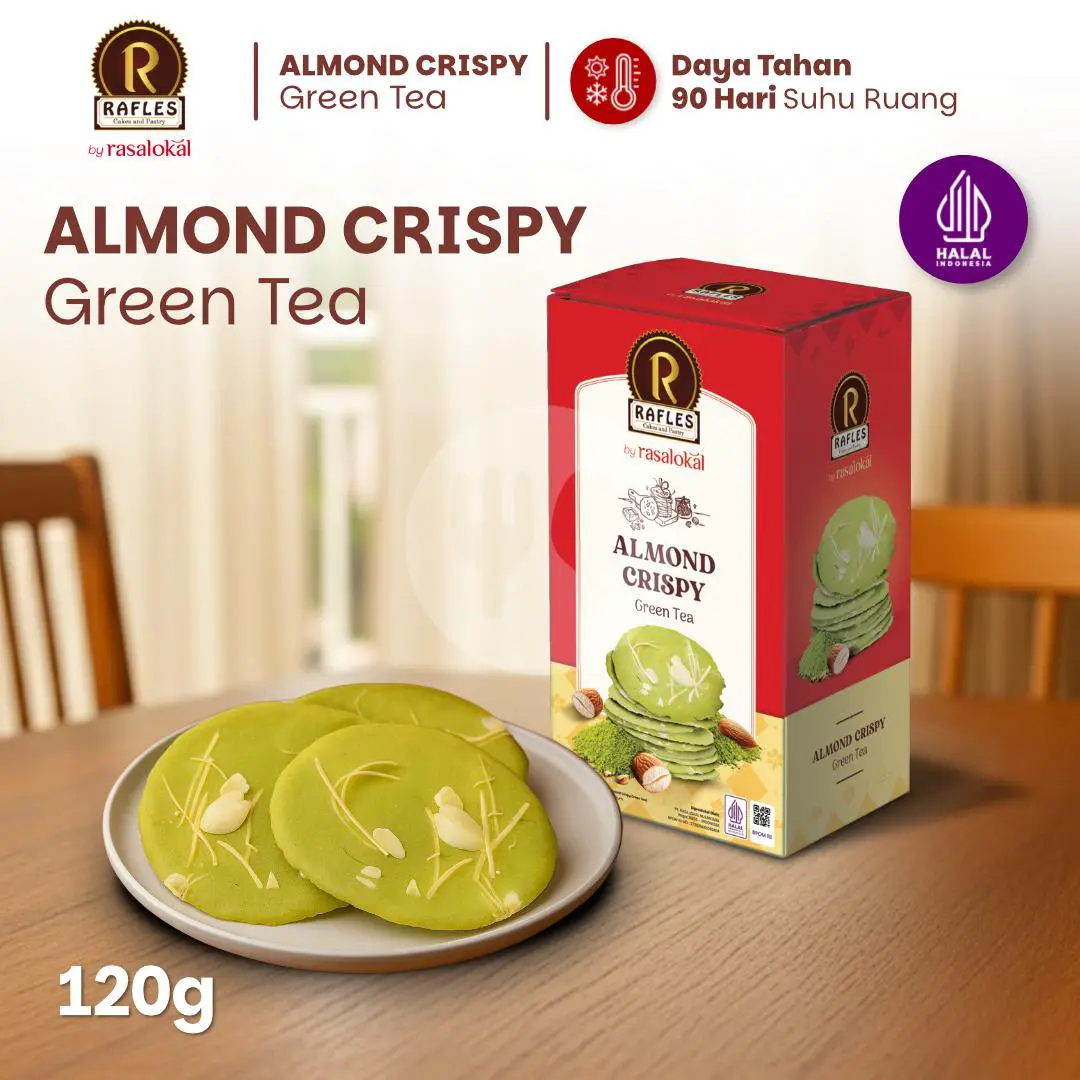 Almond Crispy Greentea